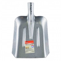 Лопата совковая без черенка, серая, усиленная, «Ява» 