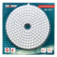 Круг алмазный шлифовальный по камню гибкий d100 мм, P 100 , «черепашка», "MAXIMUM" (2262)